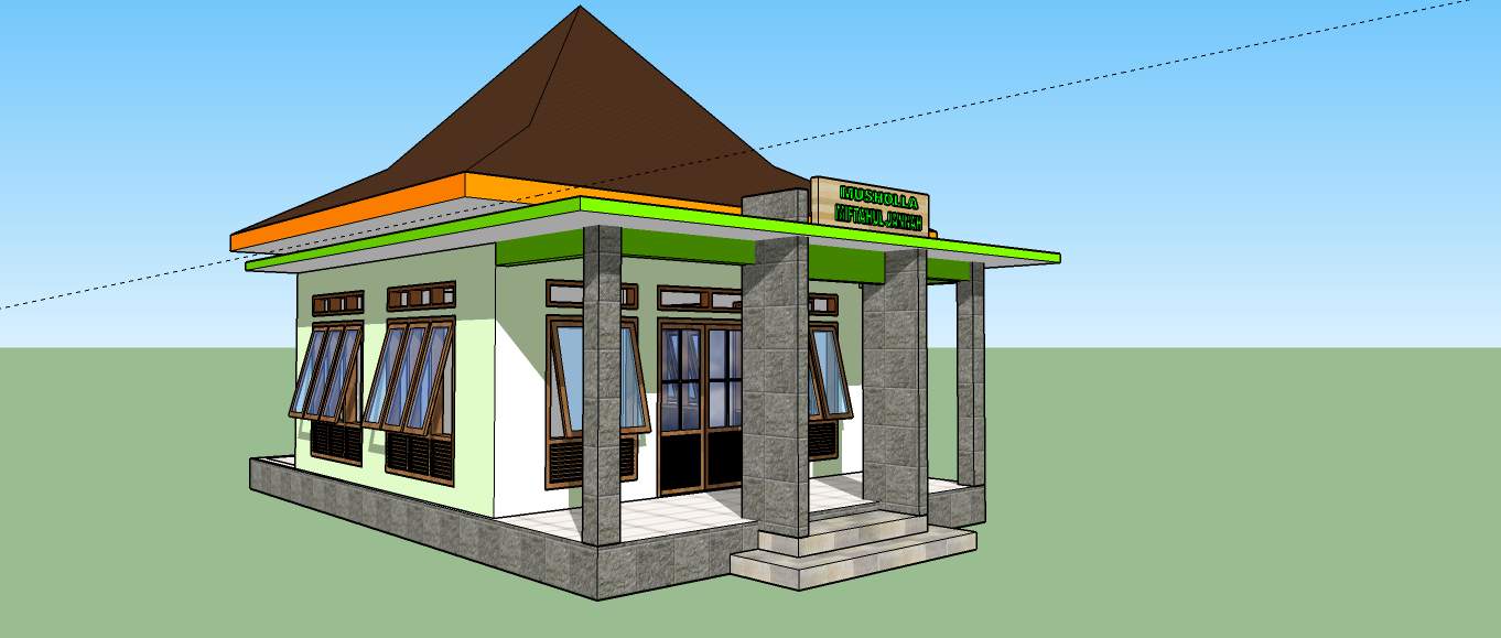 Gambar Mushola  Sederhana Desain  Rumah